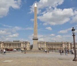 Place de la Concorde – obelisk z Luksoru Obelisk z Luksoru na Place de la Concorde