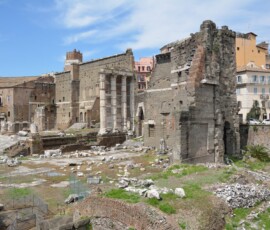 Forum Romanum – panorama Panorama Forum Romanum – serce starożytnego Rzymu