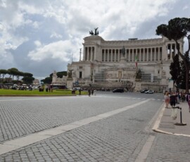 Vittoriano – panorama Panorama Vittoriano przy Via dei Fori Imperiali