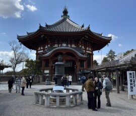 Pagoda Nan-en-do w Narze Oktagonalna pagoda Nan-en-do świątyni Kofuku-ji w Narze