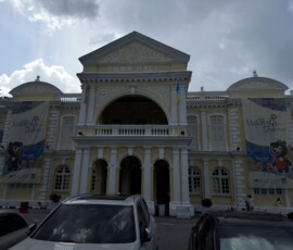 Town Hall w George Town Biały kolonialny ratusz Town Hall w George Town w Penang